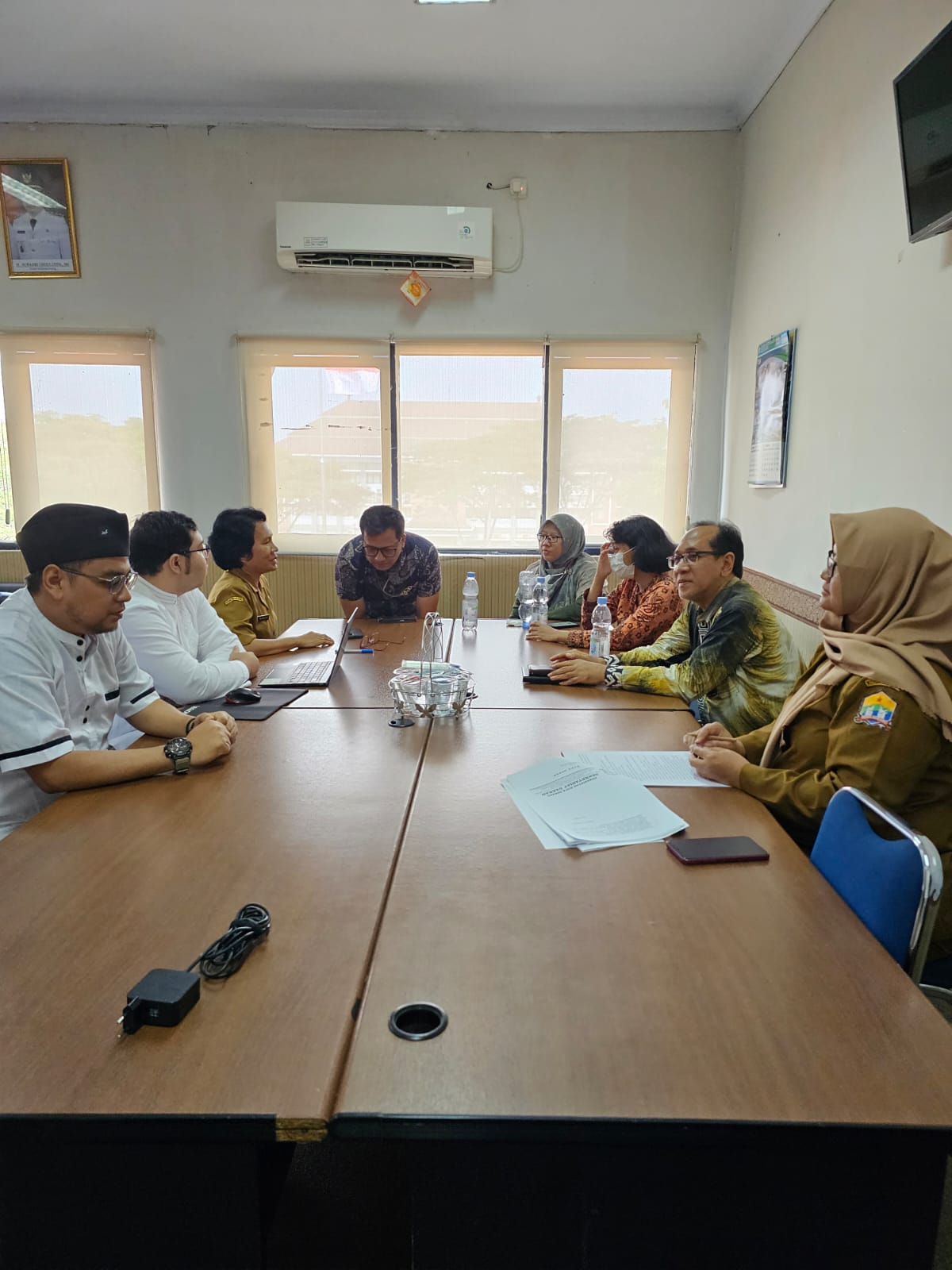 Kunjungan Kerja BPK RI Wilayah Banten pada Bagian Hukum Sekretariat Daerah Kota Serang